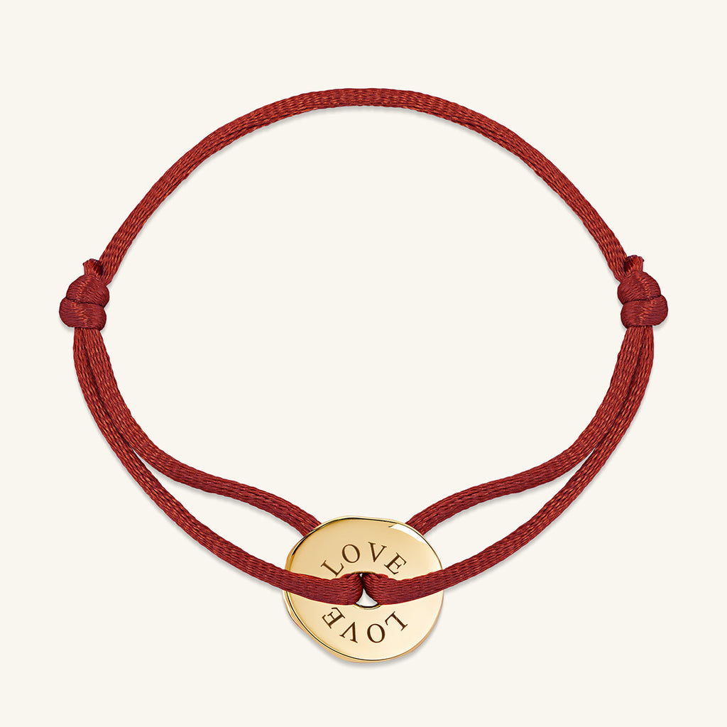 LOVE armband - sculpted